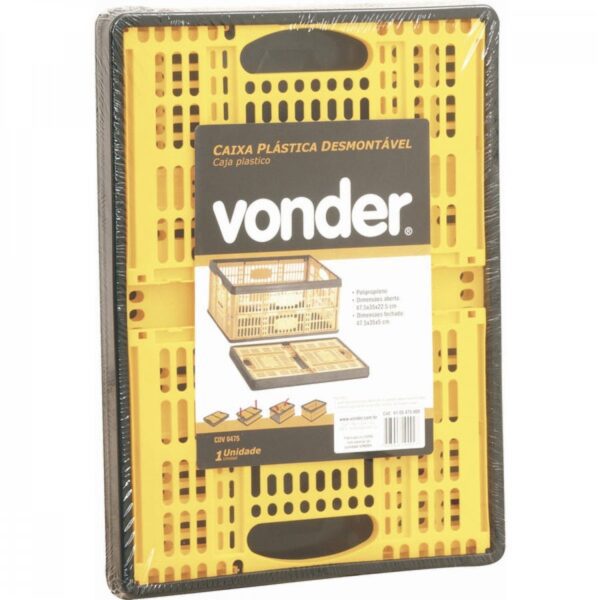 Caixa Plástica Desmontável Cdv 0475 Vonder - Imagem 3