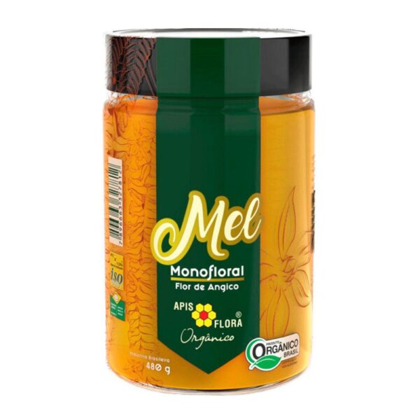 Mel Monofloral Flor de Angico Orgânico - 480 g