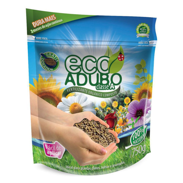 Eco Adubo - Fertilizante Orgânico Composto 750g