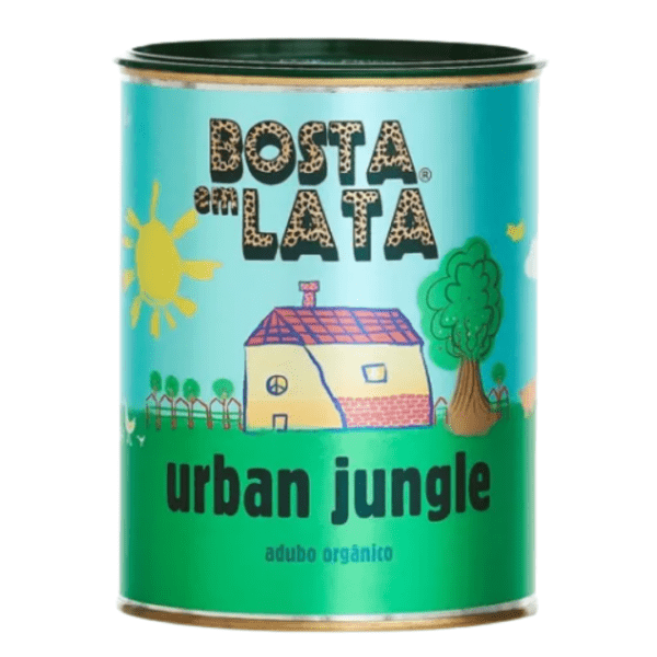 Fertilizante Orgânico Bosta Em Lata Urban Jungle - 500 G