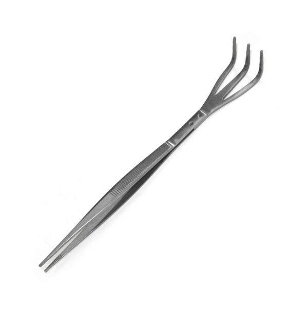 Rake Para Bonsai Rastelo Com Pinça Ryuga Inox 22cm (RS-15B)