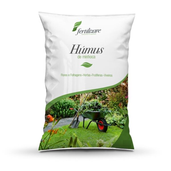 Húmus De Minhoca Fertilizante Composto Classe"A" 25 KG