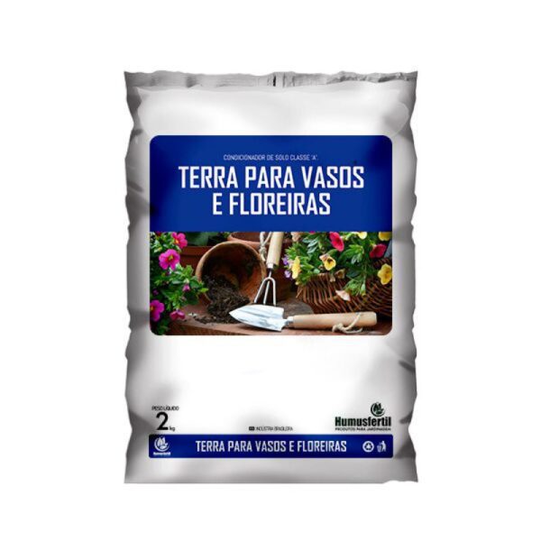 Terra Especial Para Vasos e Floreiras 2kg