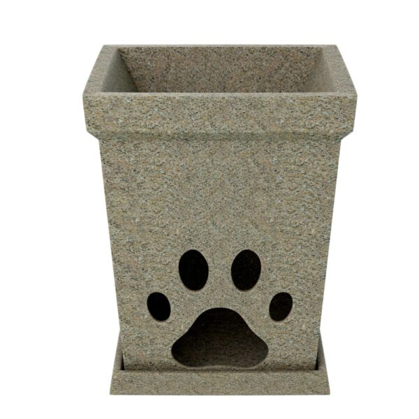 Vaso de Polietileno PET DOG   A65 X B56 X C44  C/ Prato - Imagem 2