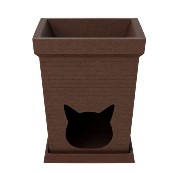 Vaso de Polietileno PET CAT   A65 X B46 X C35  C/ Prato - Imagem 10
