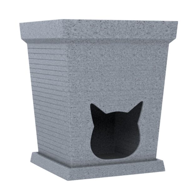 Vaso de Polietileno PET CAT   A65 X B46 X C35  C/ Prato - Imagem 3