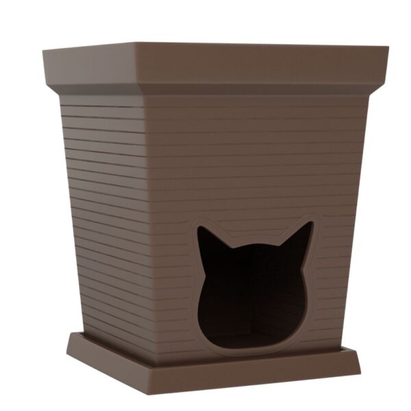 Vaso de Polietileno PET CAT   A65 X B46 X C35  C/ Prato - Imagem 7