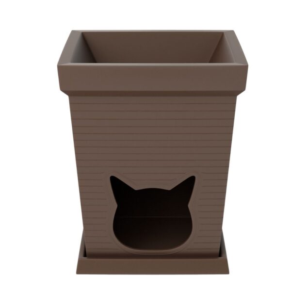 Vaso de Polietileno PET CAT   A65 X B46 X C35  C/ Prato - Imagem 8
