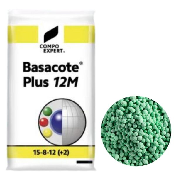 Fertilizante de Liberação Controlada Basacote® Plus 12M 16-8-12 (+2) 500g